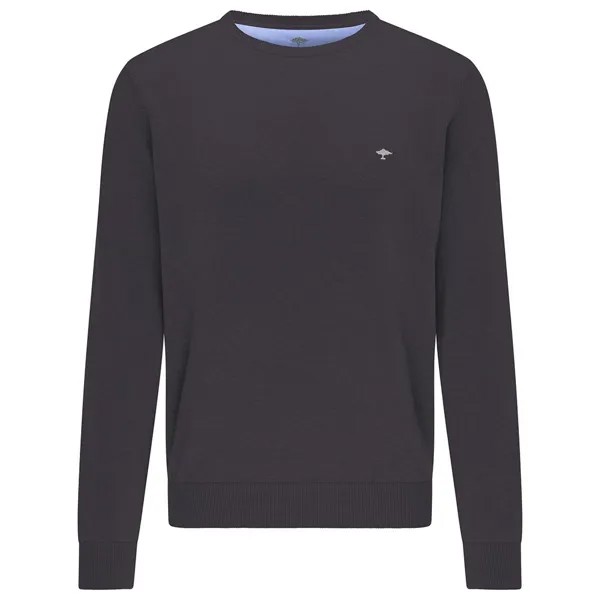 Свитер Fynch Hatton SFPK210 O Neck, черный