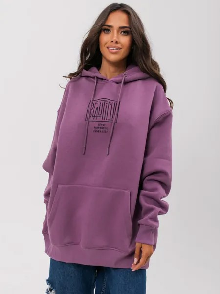 Худи женское Little Secret uz200233 бордовое ONE SIZE