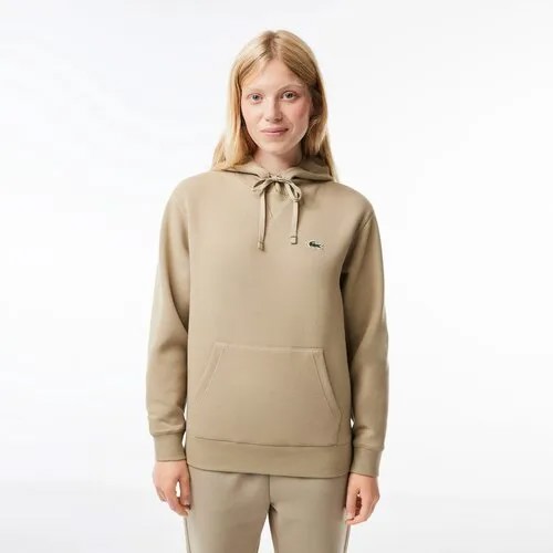 Худи LACOSTE, размер T36, коричневый