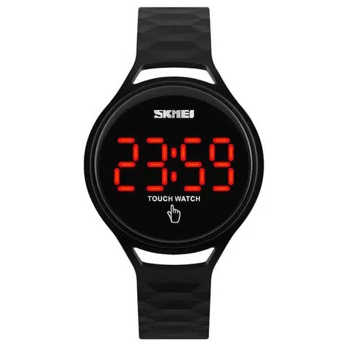 Часы Skmei/Скмей 1230 светодиодные женские Черные