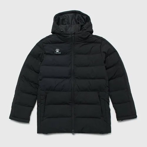 Куртка Kelme Куртка подростковая Kelme Padded Jacket, размер 140/150, черный