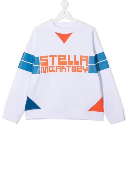 Stella McCartney Kids толстовка с логотипом