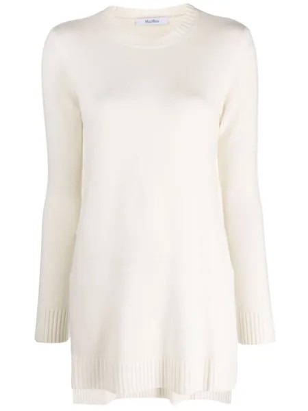Кашемировый джемпер Max Mara, белый