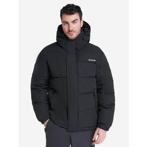 Куртка Lotto MEN'S PADDING JKT, размер 52/54, черный