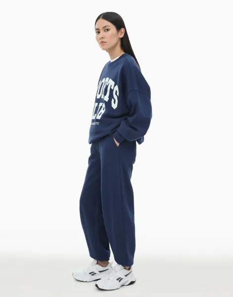 Спортивные брюки женские Gloria Jeans GAC020616 синие S/164
