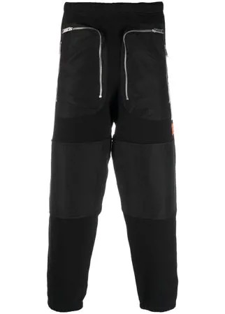 Heron Preston спортивные брюки с молниями