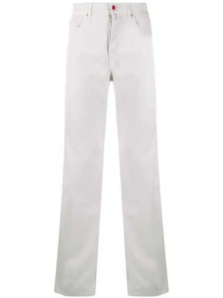 Kiton джинсы прямого кроя