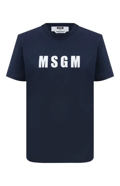 Хлопковая футболка MSGM