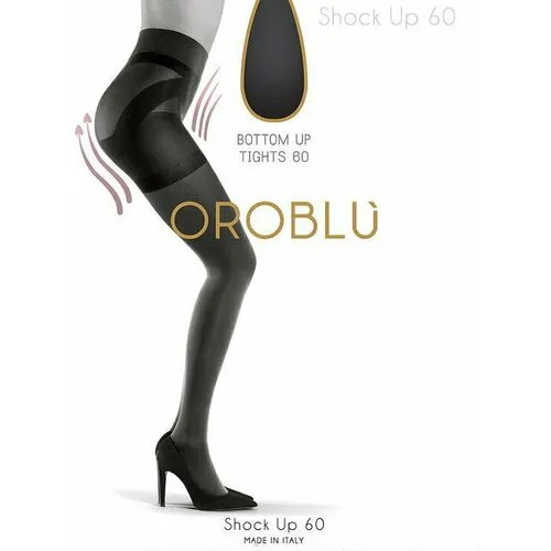 Колготки Oroblu Shock Up, 60 den, размер 3, черный