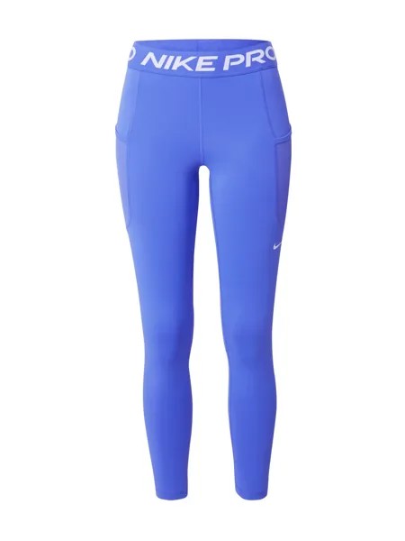 Узкие тренировочные брюки Nike, светло-синий