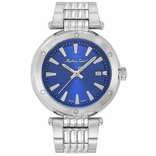 Наручные часы Mathey-Tissot, серый, синий