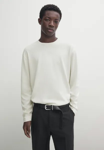 Толстовка CREW NECK Massimo Dutti, цвет grey