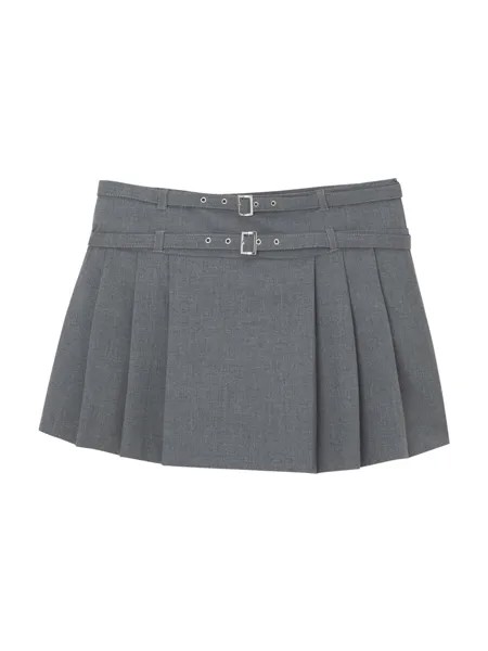 Шорты Pull&Bear, темно-серый