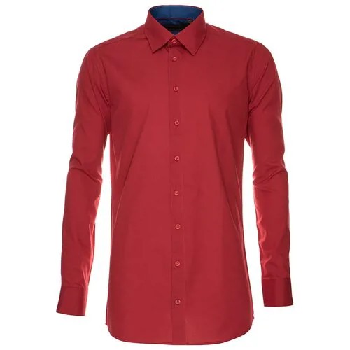Рубашка Imperator, размер 48/M/170-178/40 ворот, красный