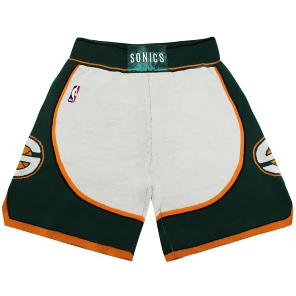 Трикотажные шорты NBA Seattle Supersonics Mitchell & ness x Clot Mitchell And Ness, белый