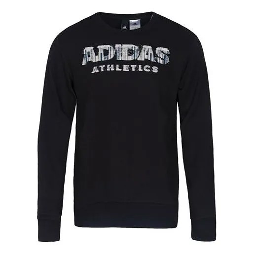 Толстовка adidas Lineage Sweater Graphic Sweatshirt Black, черный
