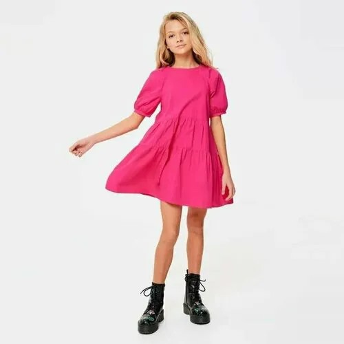 Платье INFUNT, размер 146, розовый