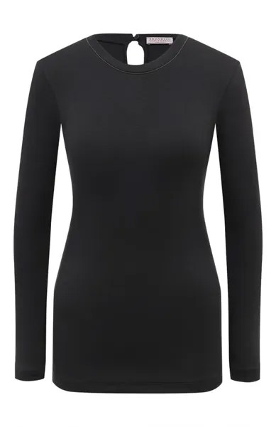 Хлопковый лонгслив Brunello Cucinelli