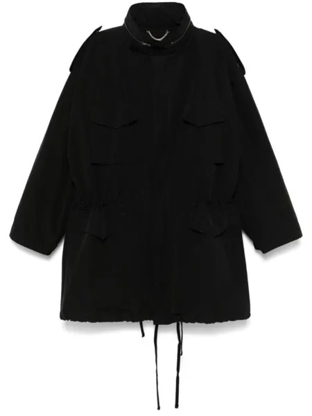 Maison Margiela пальто с капюшоном, черный