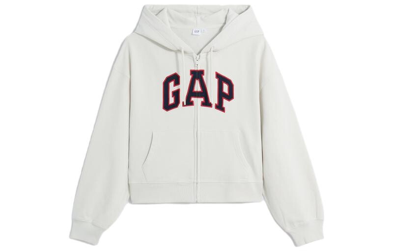 Свитшот женский серый/белый Gap