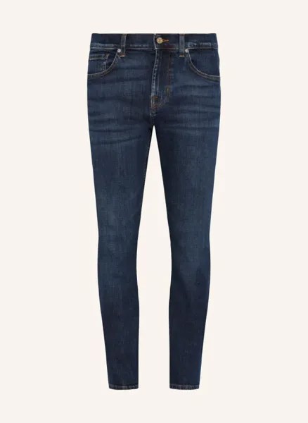 Джинсы slimmy slim fit 7 For All Mankind, синий