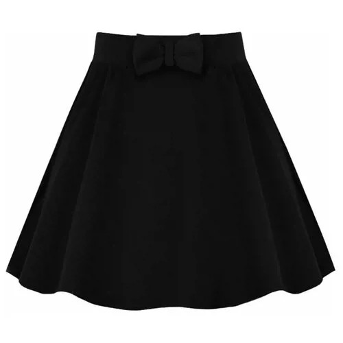 Черная школьная юбка для девочки 79063-ДШ20 36/146