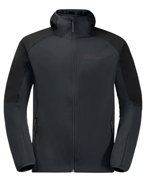 Куртка софтшелл feldberg hoody m Jack Wolfskin, серый