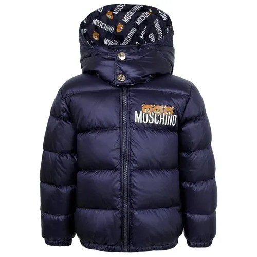 Куртка MOSCHINO MXS015L3A32 размер 3 (98), синий