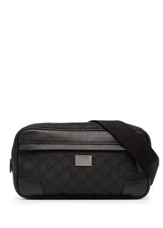 Gucci Pre-Owned поясная сумка с монограммой GG