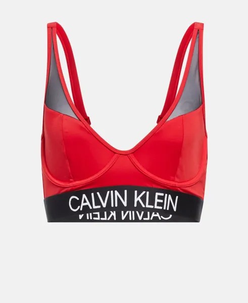 Бикини-топ Calvin Klein Underwear, бордовый