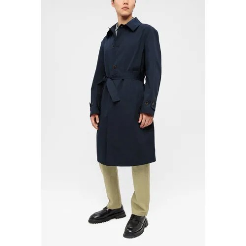 Пальто BARENA VENEZIA для мужчин цвет синий размер 48