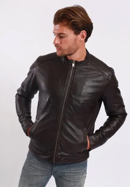 Куртка из искусственной кожи Buglem Lee Cooper, коричневый
