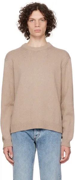 Светло-коричневый свитер в рубчик Han Kjobenhavn