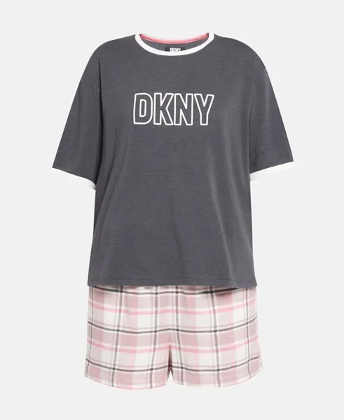 Пижама DKNY, коричневый