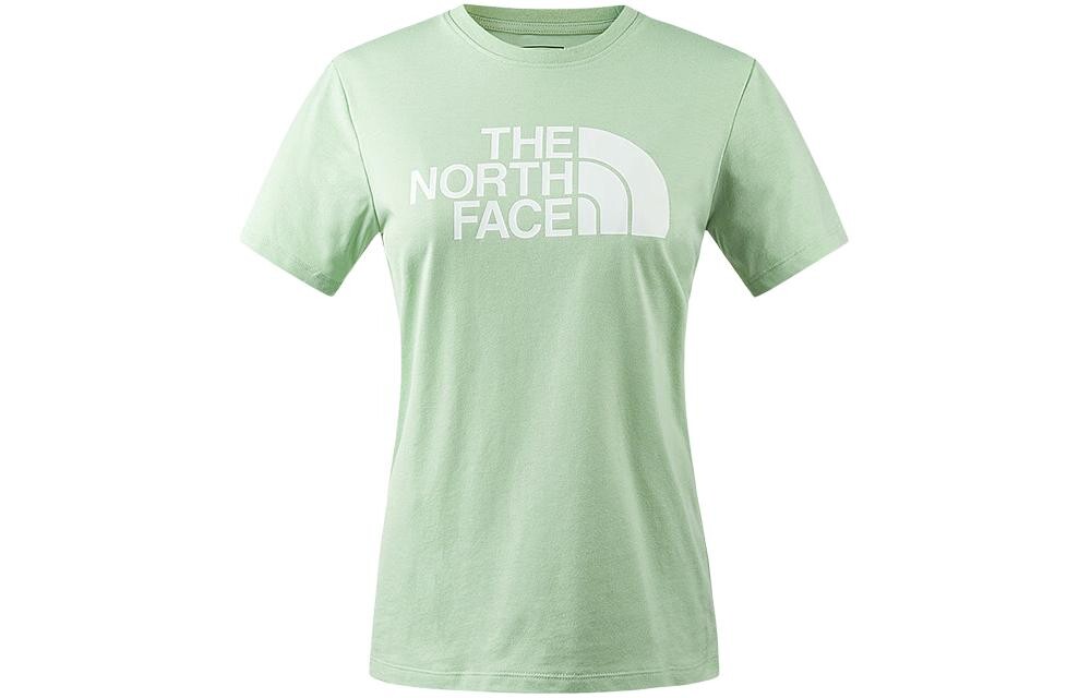 Футболка женская зеленая The North Face