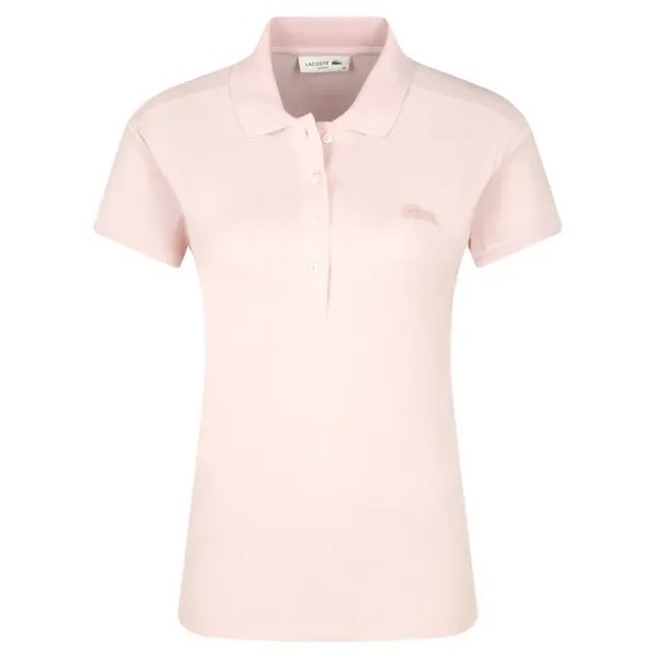 Облегающая рубашка-поло досада Lacoste, розовый