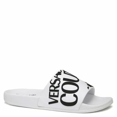 Шлепанцы Versace Jeans Couture, размер 36, белый