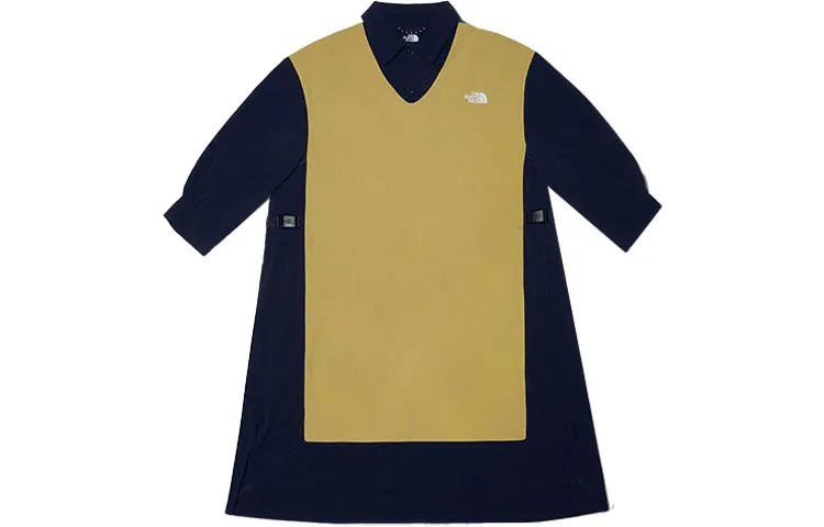 FW22 Pioneer Design Series Платье с короткими рукавами женское хаки The North Face