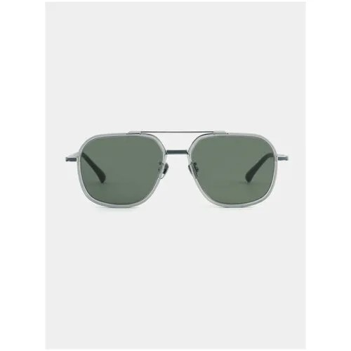 Солнцезащитные очки Projekt Produkt, авиаторы, серый