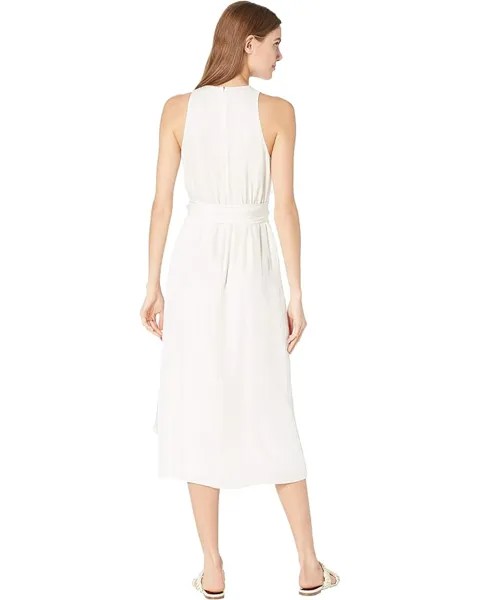 Платье Vince Handkerchief Drape Halter Dress, цвет Bone