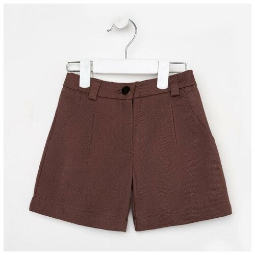 Леггинсы для девочки Minaku: Casual Collection Kids, цвет коричневый, рост 98 см 6116274 .