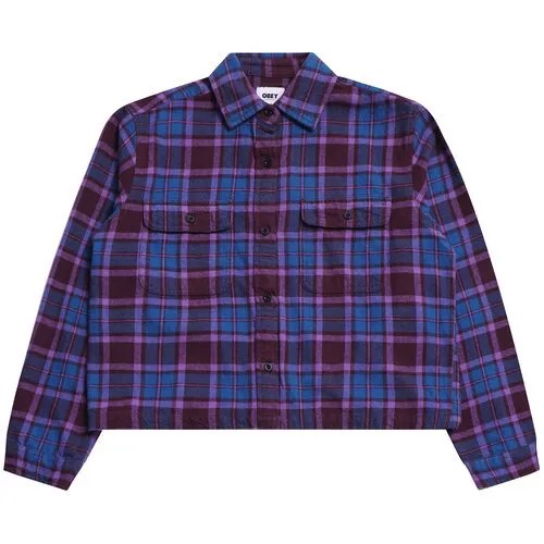 Рубашки Obey Рубашка женская Obey Camille Flannel Shirt