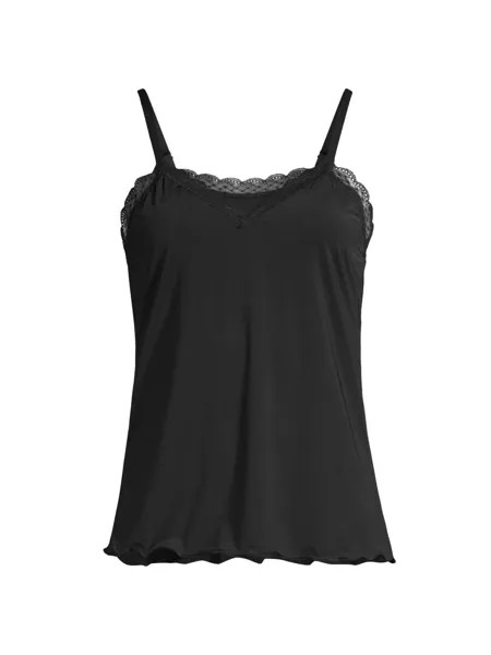 Топ Aiden из кружева и микрофибры Honeydew Intimates, черный