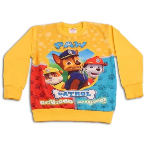 Толстовка PATY KIDS, размер 122, желтый