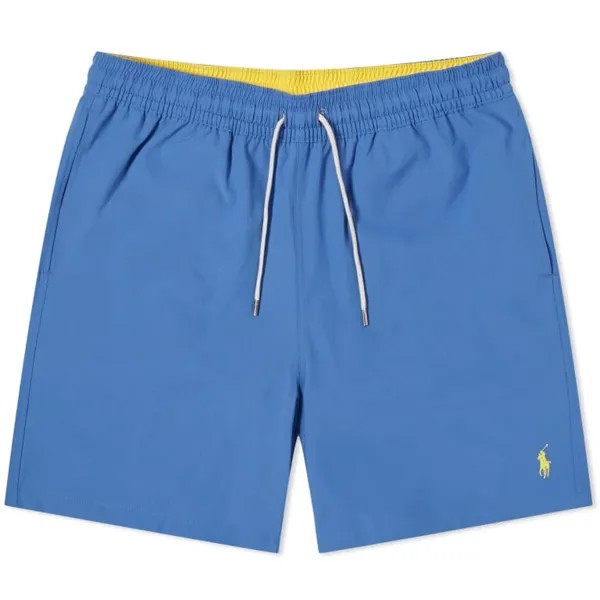 Плавки Polo Ralph Lauren Traveller Swim, синий/желтый