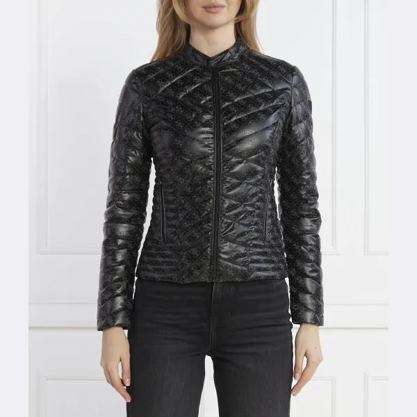 Куртка стандартного кроя Guess, черный