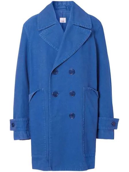 Burberry двубортный бушлат