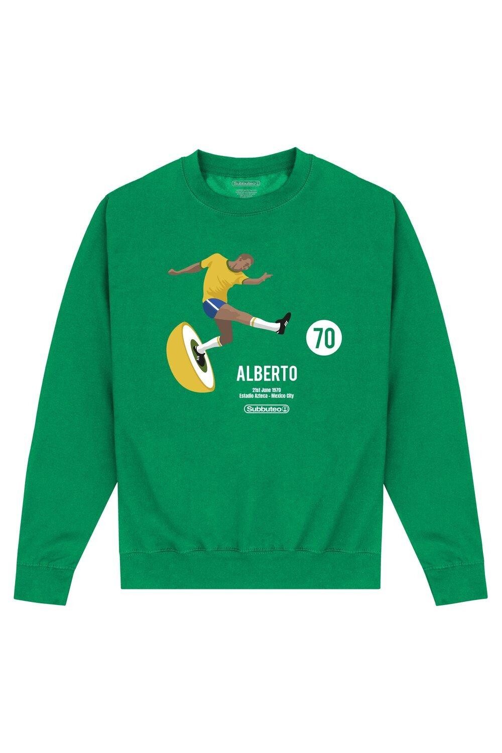 Alberto Kelly Зеленый свитшот Subbuteo, зеленый