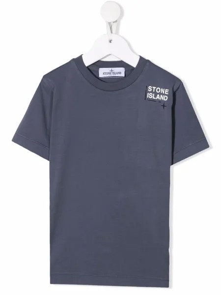 Stone Island Junior футболка с логотипом