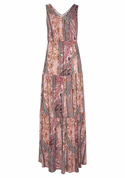 Платье Buffalo Maxi, цвет rosa-bedruckt